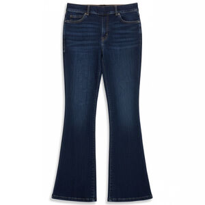SPANX High Rise Flare Jeans 20327R, 12, Shaping Midnight Pull-on